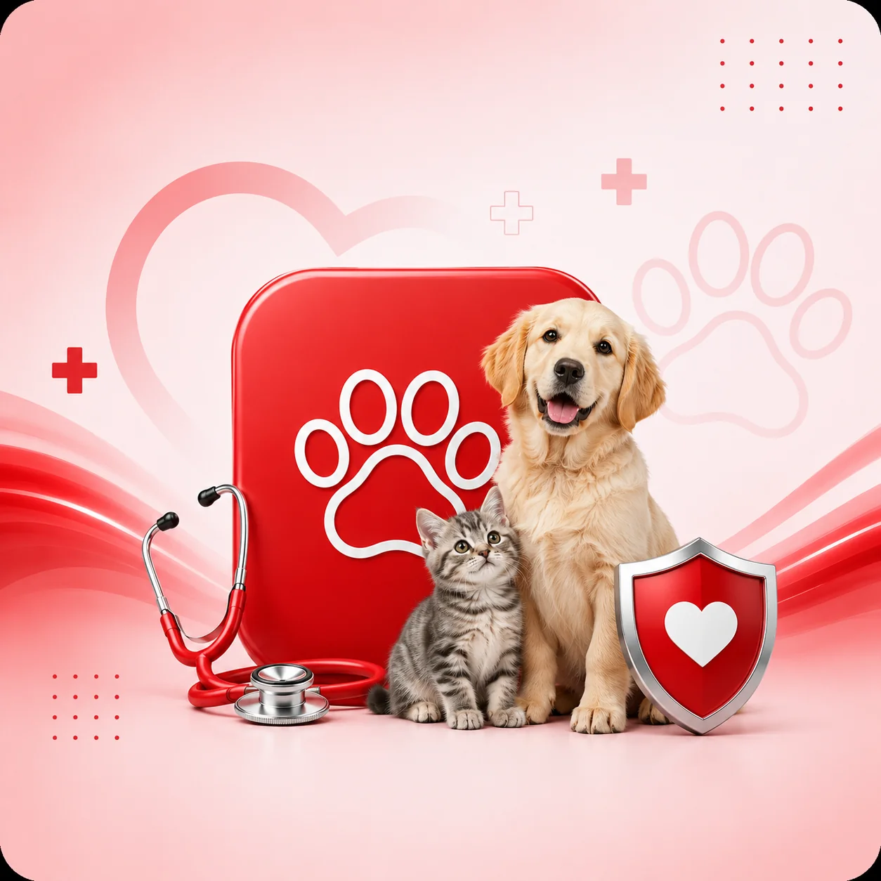 Plano para Pets - Cão e gato protegidos